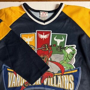 Disney‎ Power Rangers Vanquish Villains Hockey Jersey Kids Size L (10/12)
